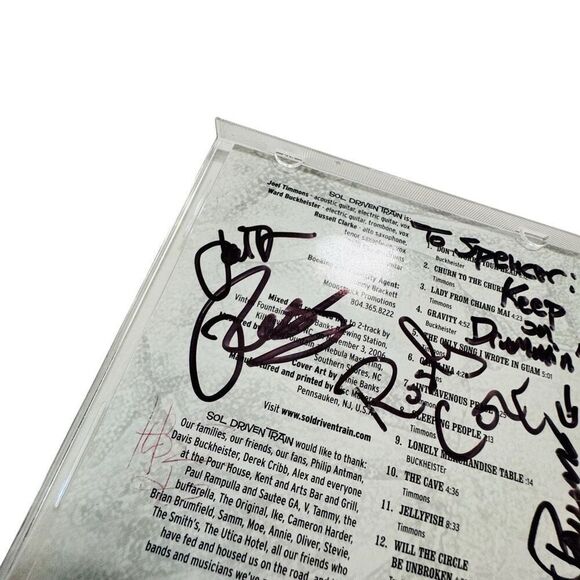 SOL DRIVEN TRAIN - Live On Outer Banks  (CD, 2007, Signed by 3 members) - Picture 5 of 8